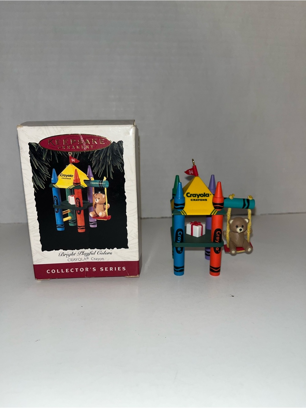 Hallmark Crayola Crayon Bright Playful Colors Ornament